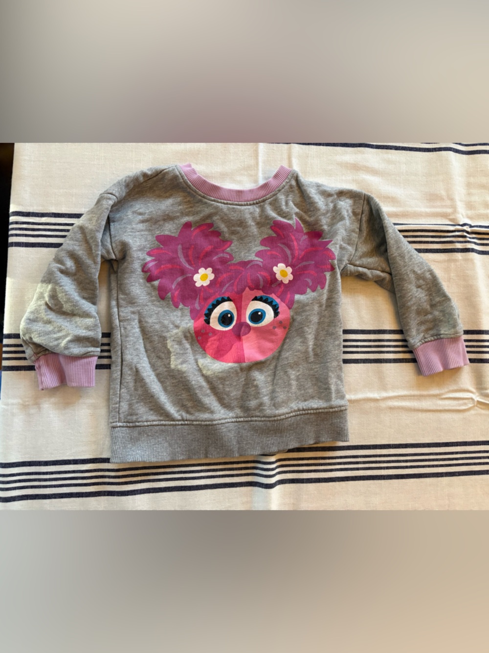 Sesame Street Grey Sweatshirt with Abby  Graphic